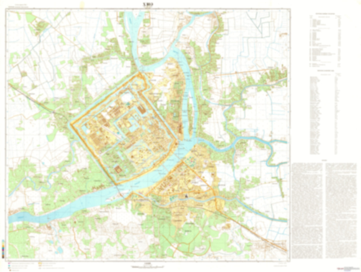 Hue (Vietnam) - Soviet Military City Plans