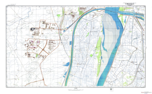 Hyderabad 1 (Pakistan) - Soviet Military City Plans