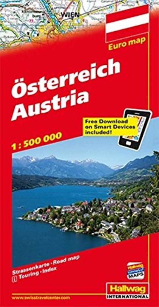 Österreich = Austria Road Map