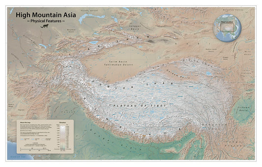 High Mountain Asia - Physical Features - Paper