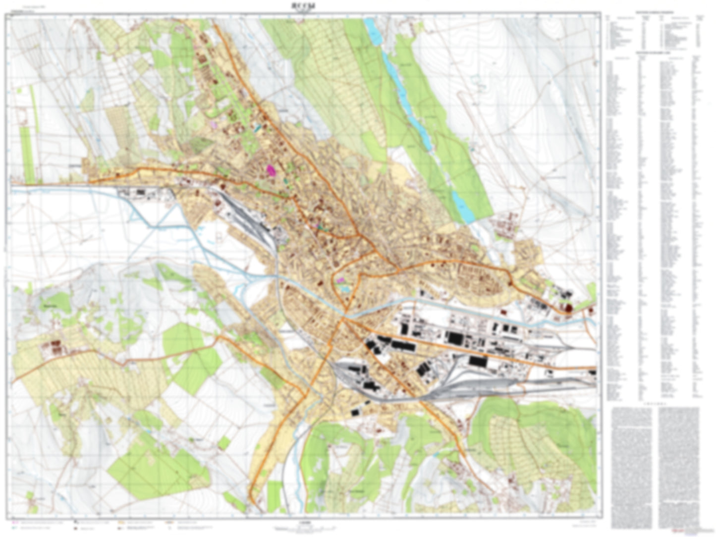 Iasi (Romania) - Soviet Military City Plans