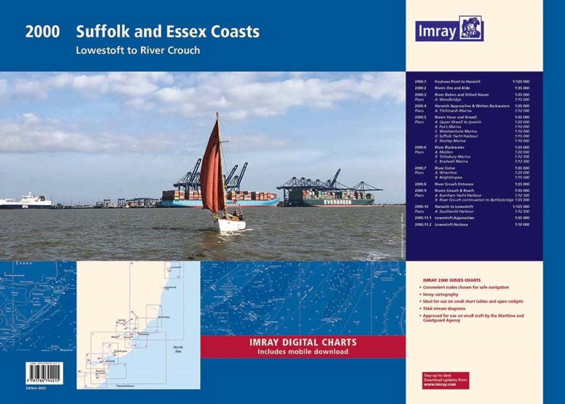 2000 Suffolk and Essex Nautical Charts