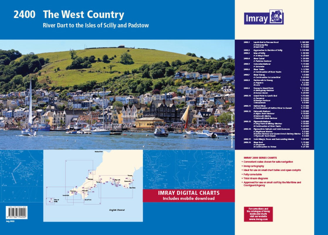 2400 West Country Nautical Charts