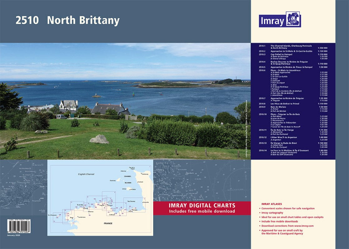 2510 North Brittany Nautical Charts
