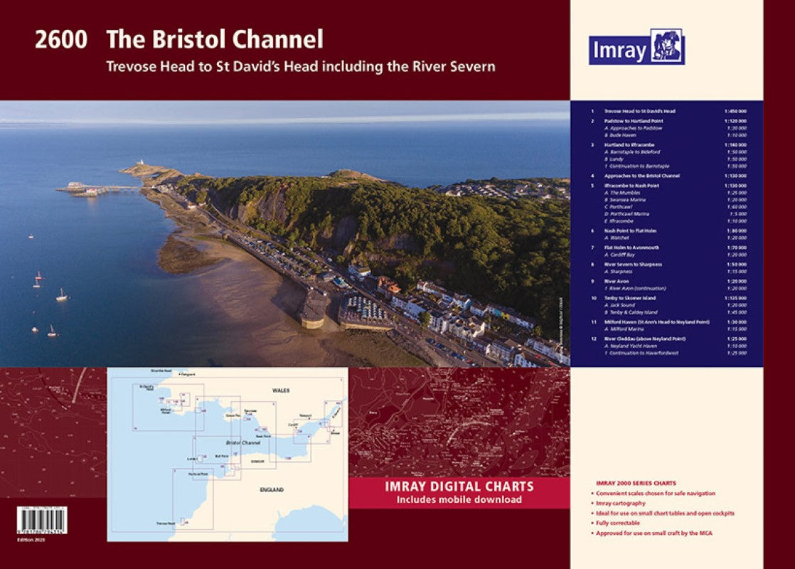 2600 Bristol Channel Nautical Charts
