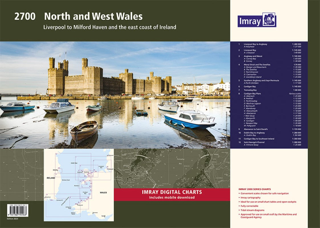 2700 North and West Wales Nautical Charts