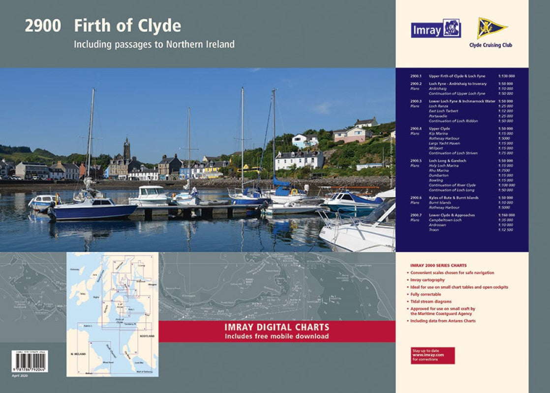 2900 Firth of Clyde Nautical Charts