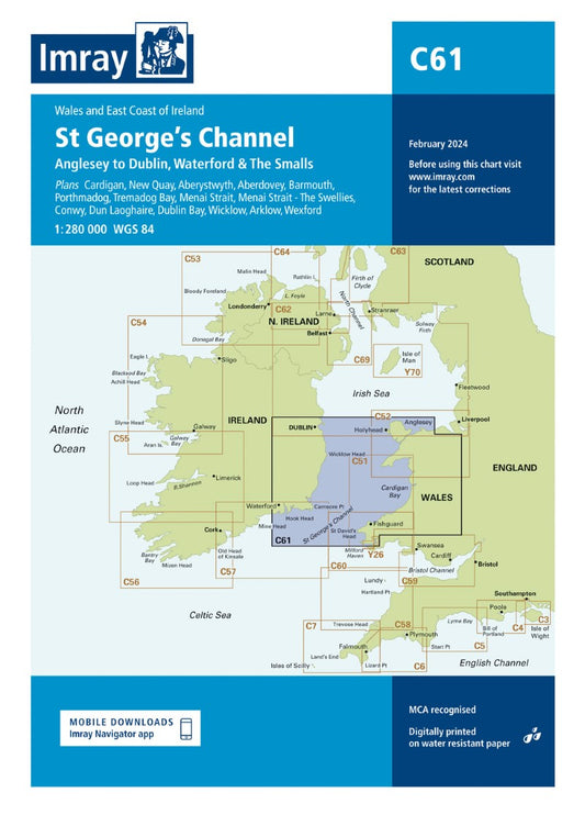 C61 St George's Channel Nautical Charts