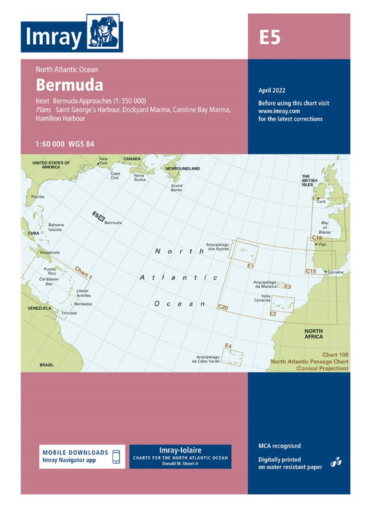 E5 Bermuda Nautical Charts