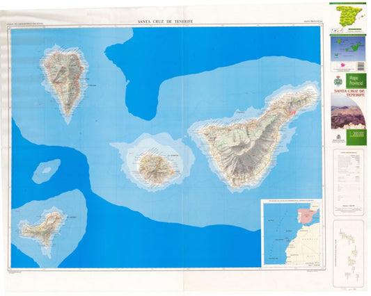 Santa Cruz de Tenerife Mapa Provincial