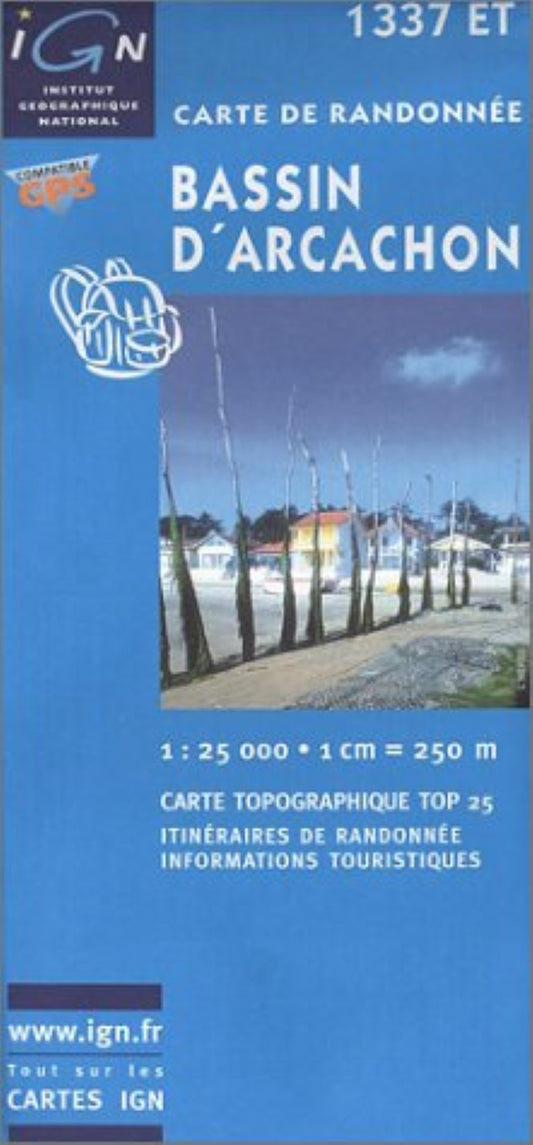 Bassin D'Arcachon France 1:25,000