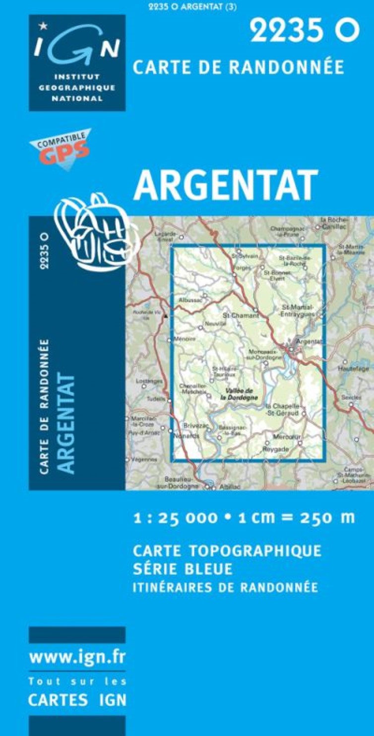 Carte de Randonnee     
Argentat