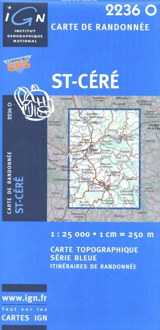 Carte de Randonnee     
St-Cere