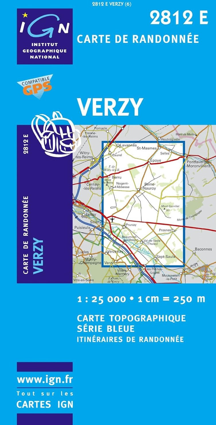 Carte de Randonnee: Verzy