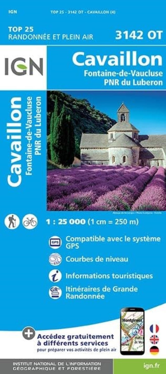 Top 25: Randonnee et Plein Air  
Cavaillon: Fontaine-de-Vaucluse:  
PNR de Luberon