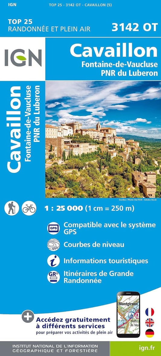 Top 25: Randonnee et Plein Air Cavaillon: Fontaine-de-Vaucluse:   PNR de Luberon