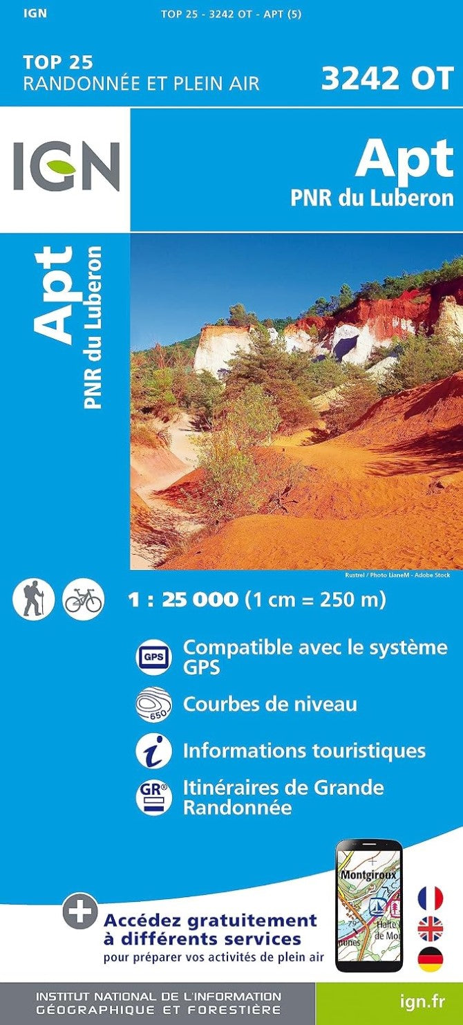 Top 25: Randonnee et Plein Air: Apt: PNR du Luberon