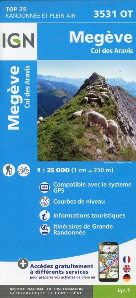 Top 25: Randonnee et Plein Air:  
Megeve, Col des Aravis
