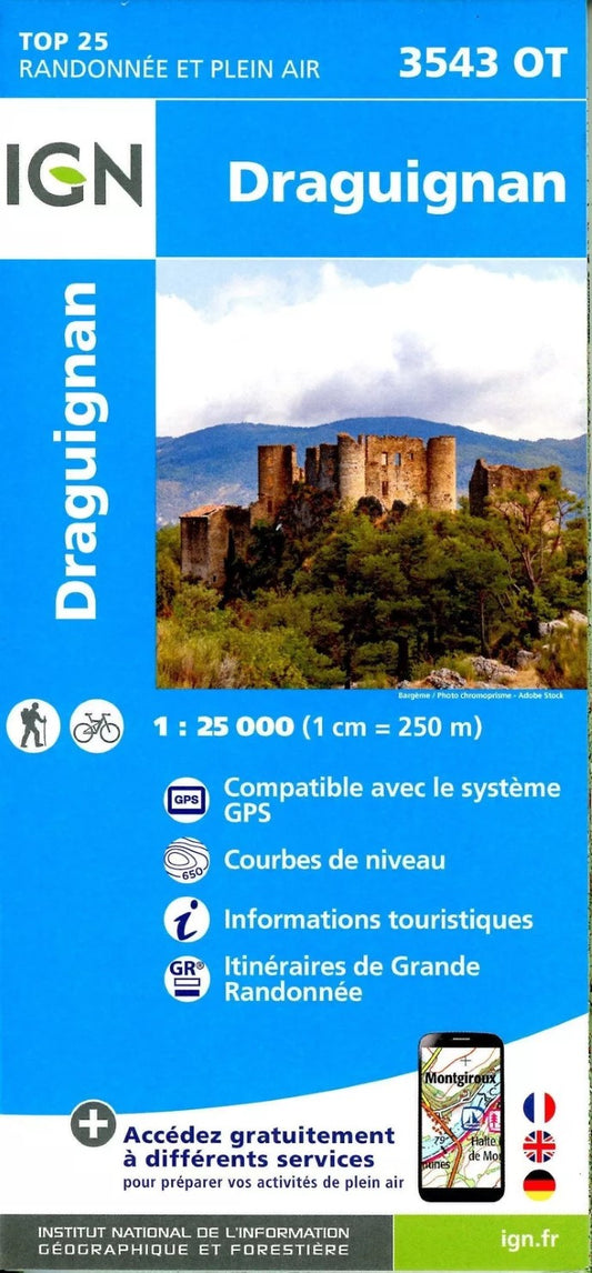 Draguignan Town Map
