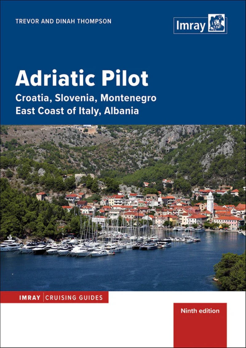 2026 Adriatic Pilot Nautical Charts Book