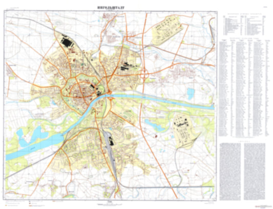 Ingolstadt (Germany) - Soviet Military City Plans