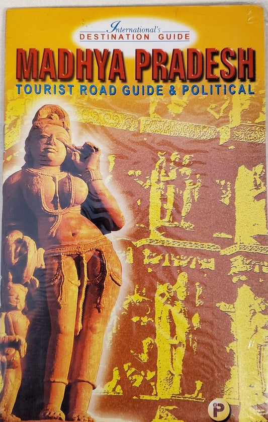 Madhya Pradesh Tourist Road Guide and Political Map