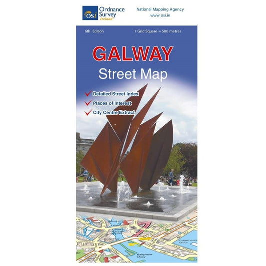 Galway, Ireland City Map