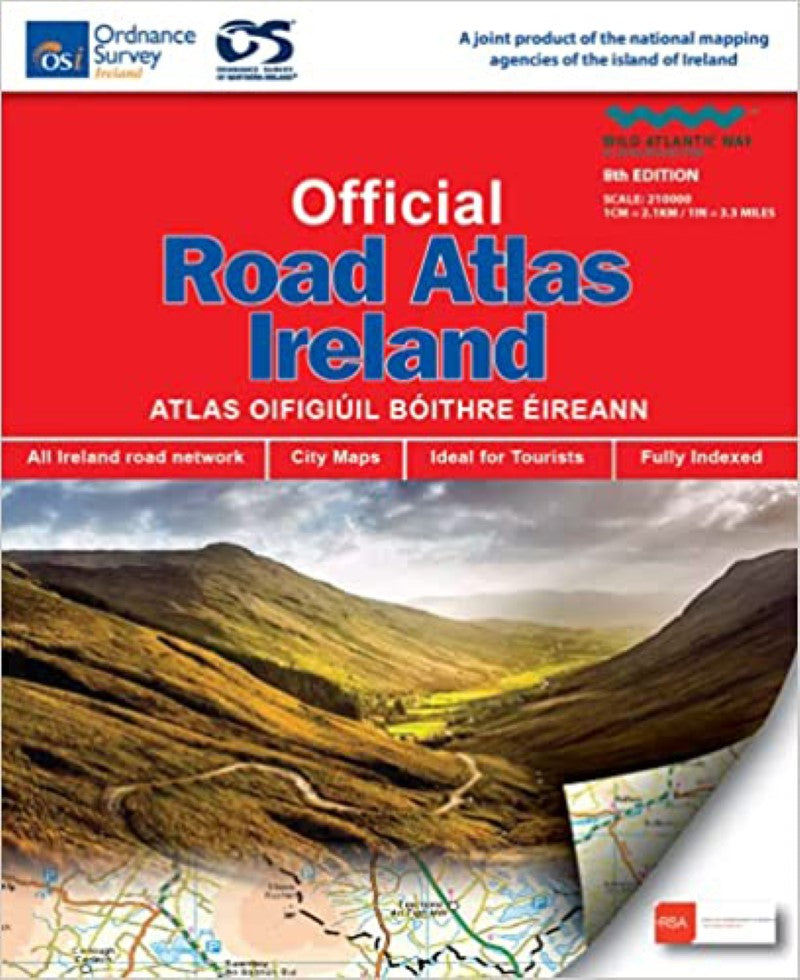 Official Ireland Road Atlas