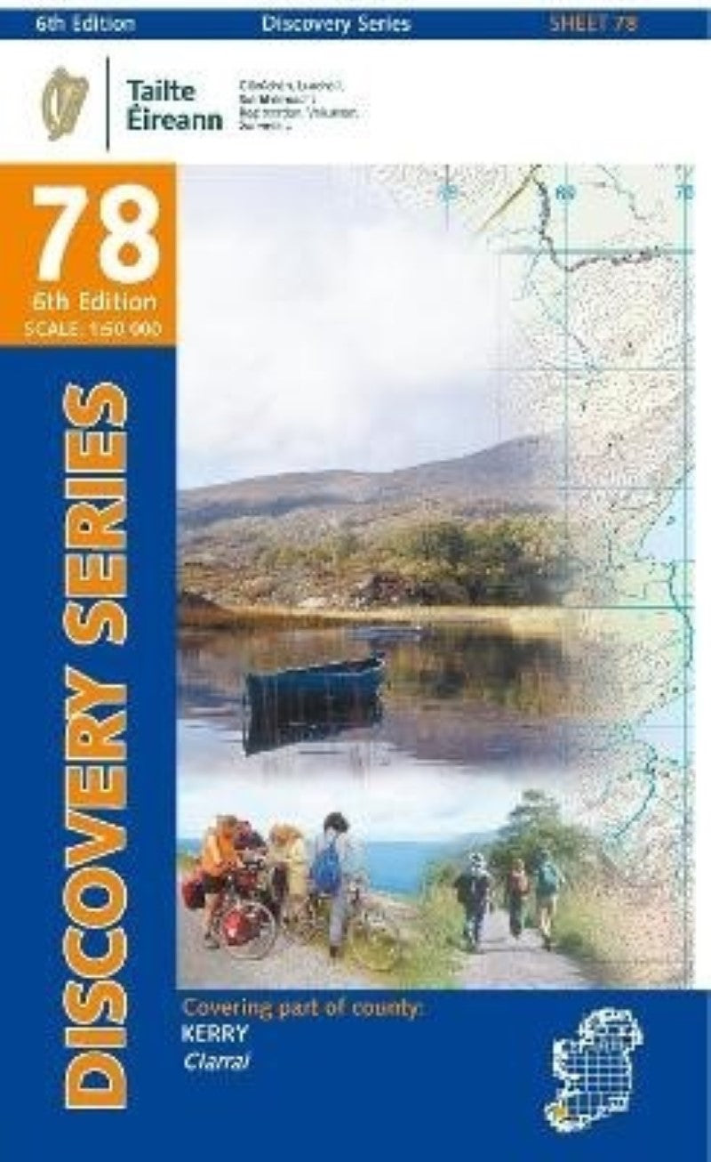 Kerry, Ireland Discovery Series Map #78