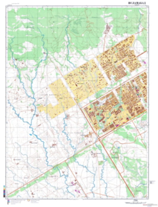 Islamabad 1 (Pakistan) - Soviet Military City Plans