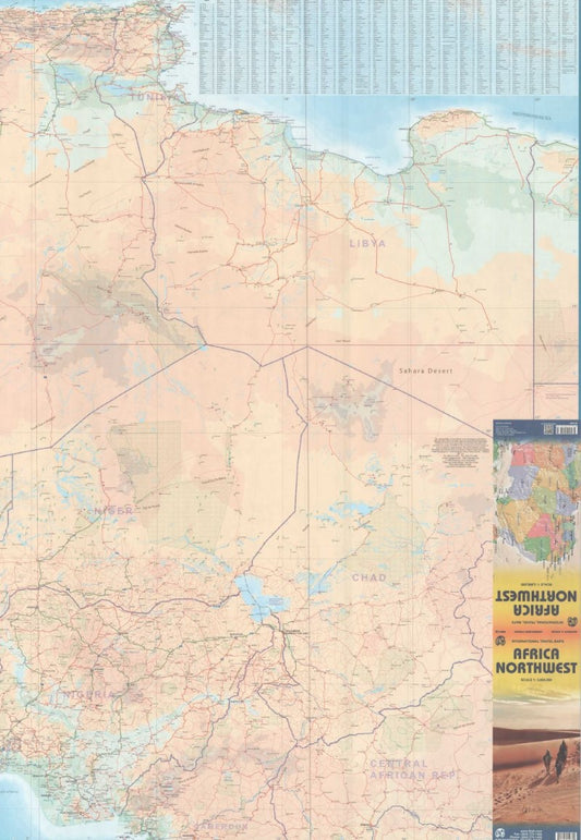 Africa Northwest : scale 1:3,800,000