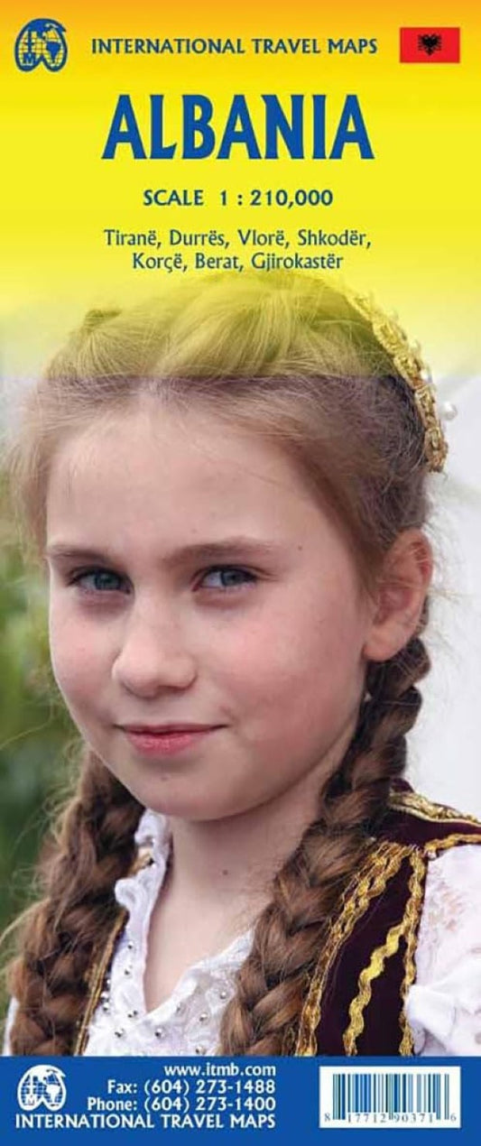 Albania Travel Map