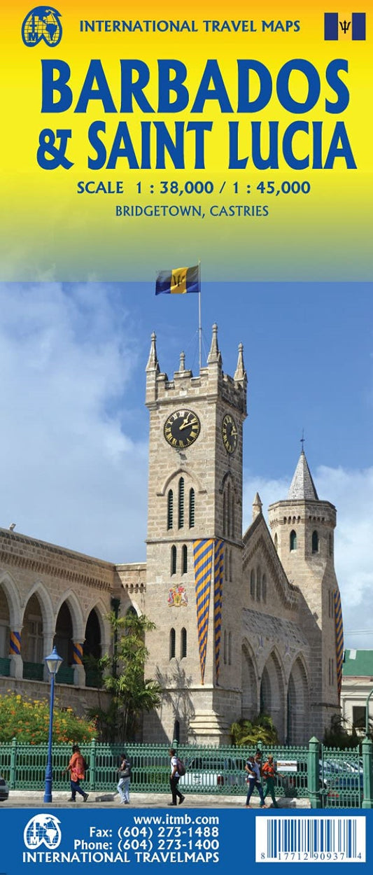 Barbados Travel Map