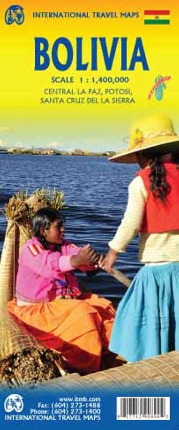 Bolivia Travel Map
