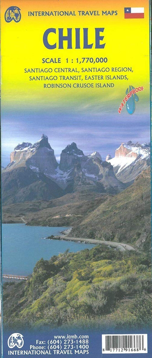 Chile Travel Map