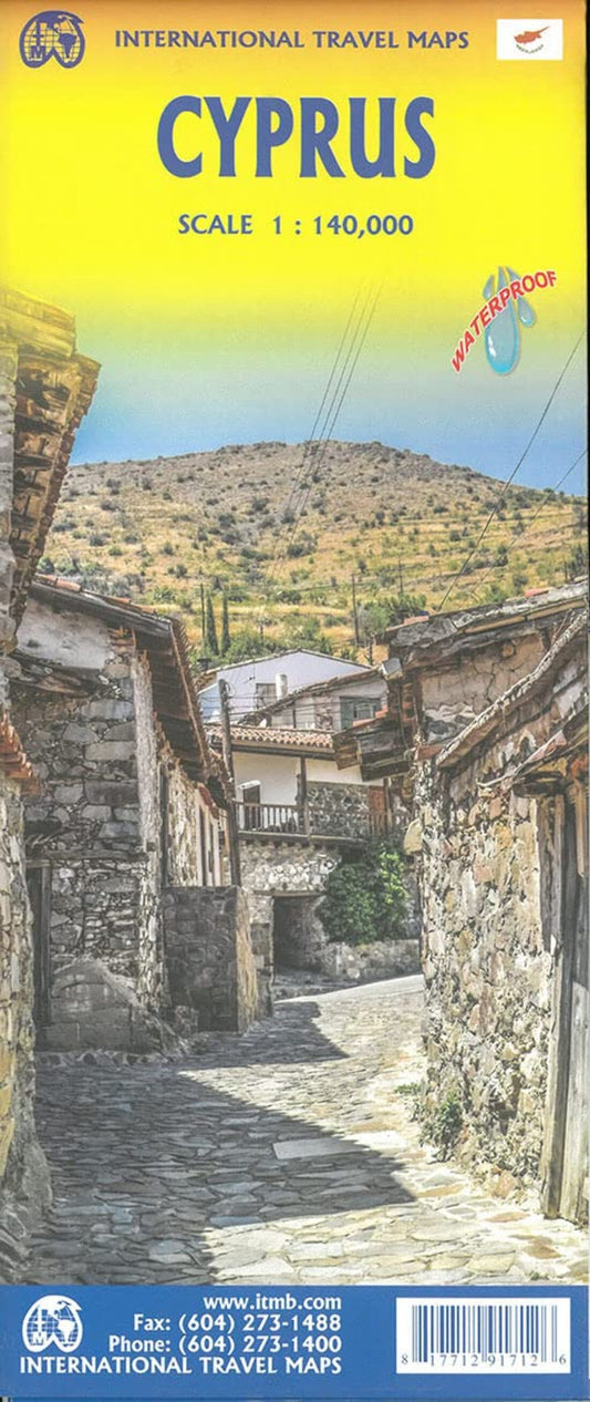 Cyprus Travel Map
