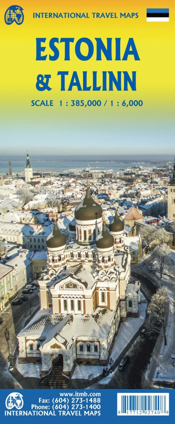 Estonia Travel Map