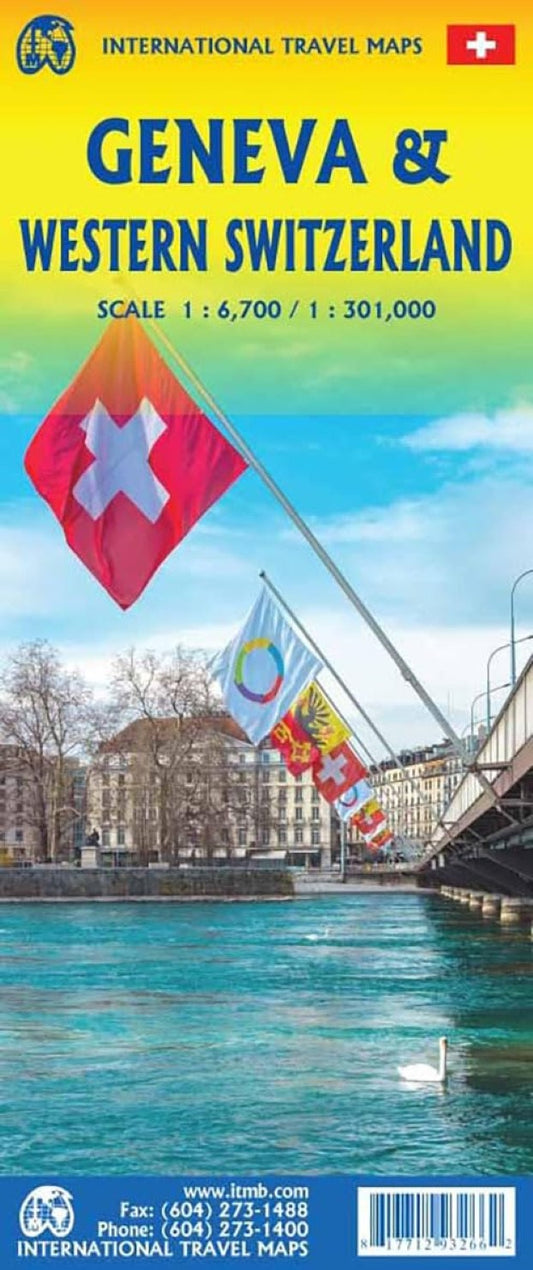 Geneva & Western Switzerland Travel Map