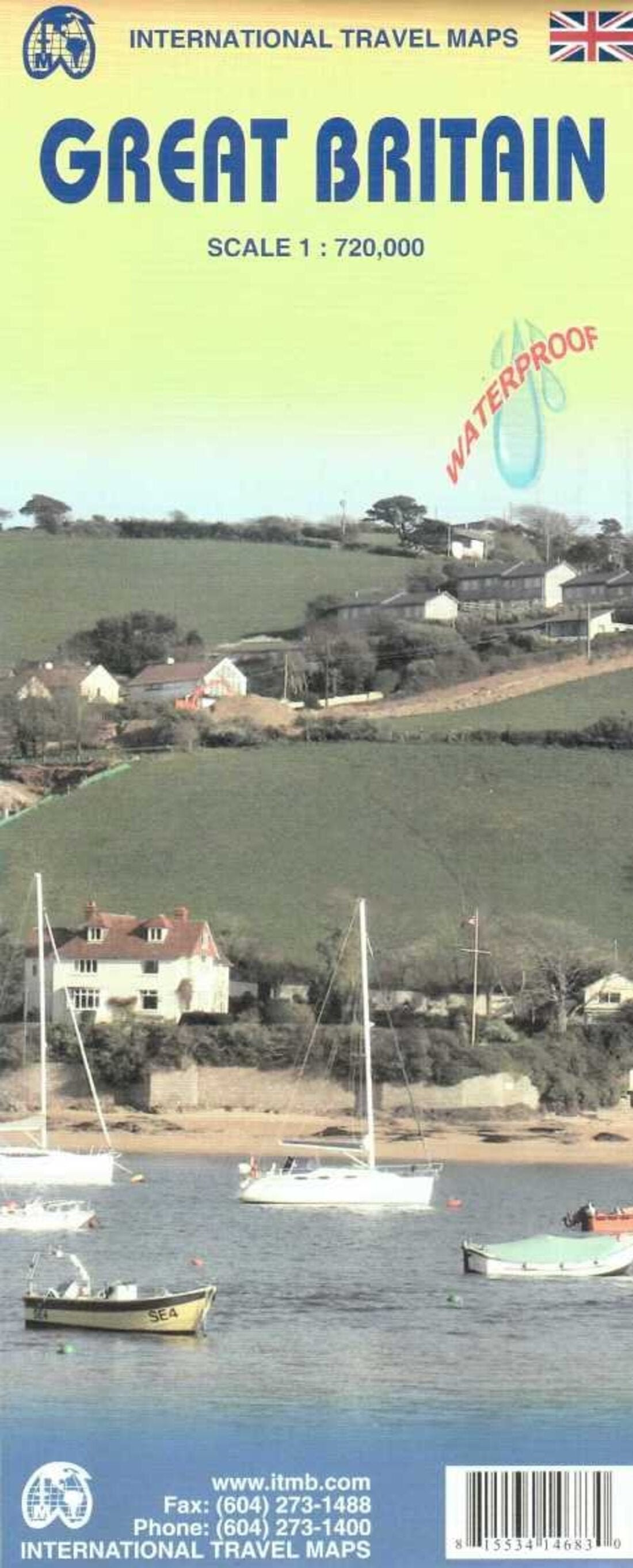 Great Britain Travel Map