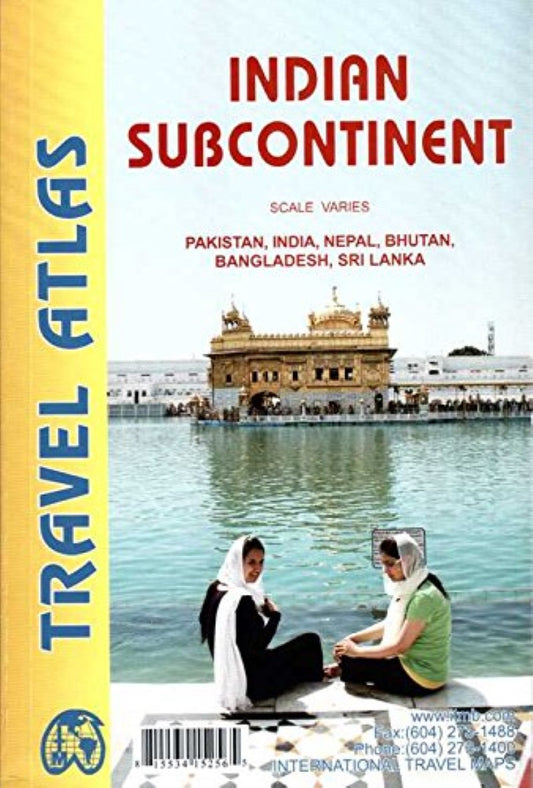 Indian Subcontinent Pocket Travel Atlas