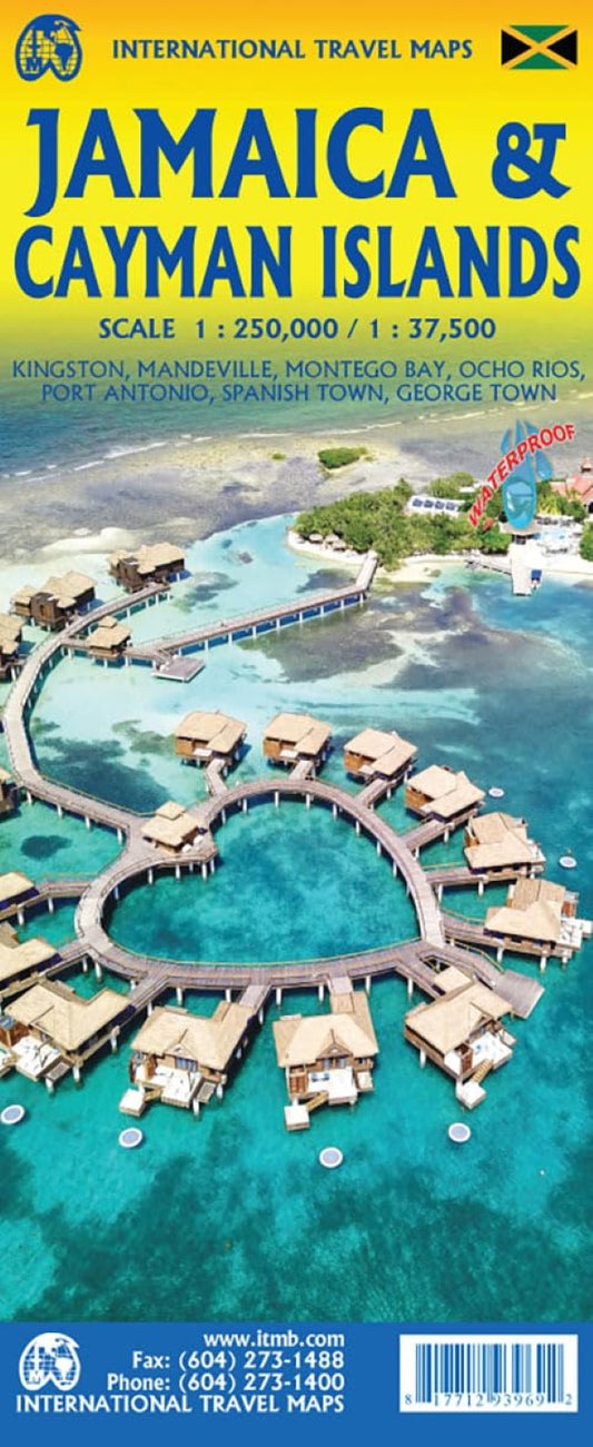 Jamaica & Cayman Islands : scale 1:250,000 / 1:37,500