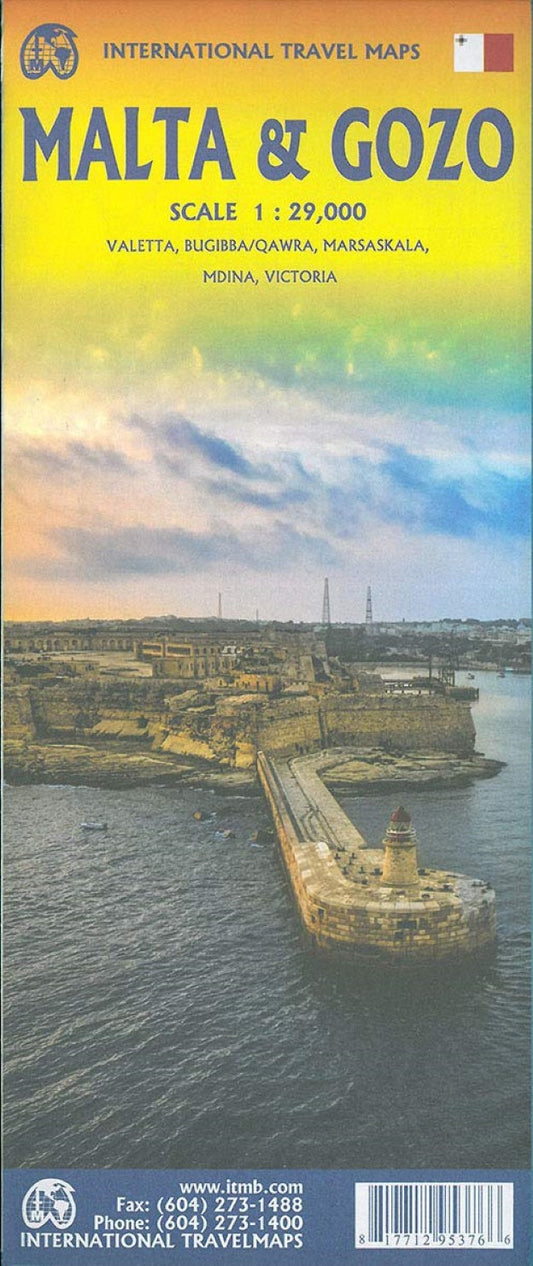 Malta / Gozo Travel Map