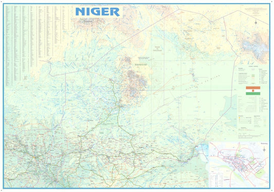 Niger Wall Map