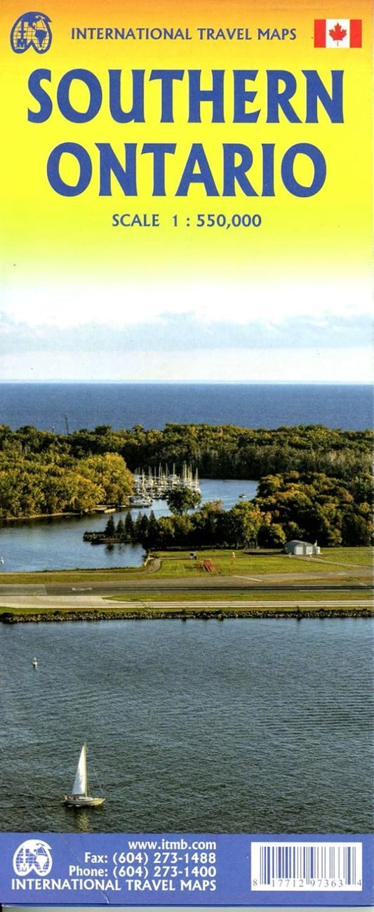 Ontario Southern Travel Map