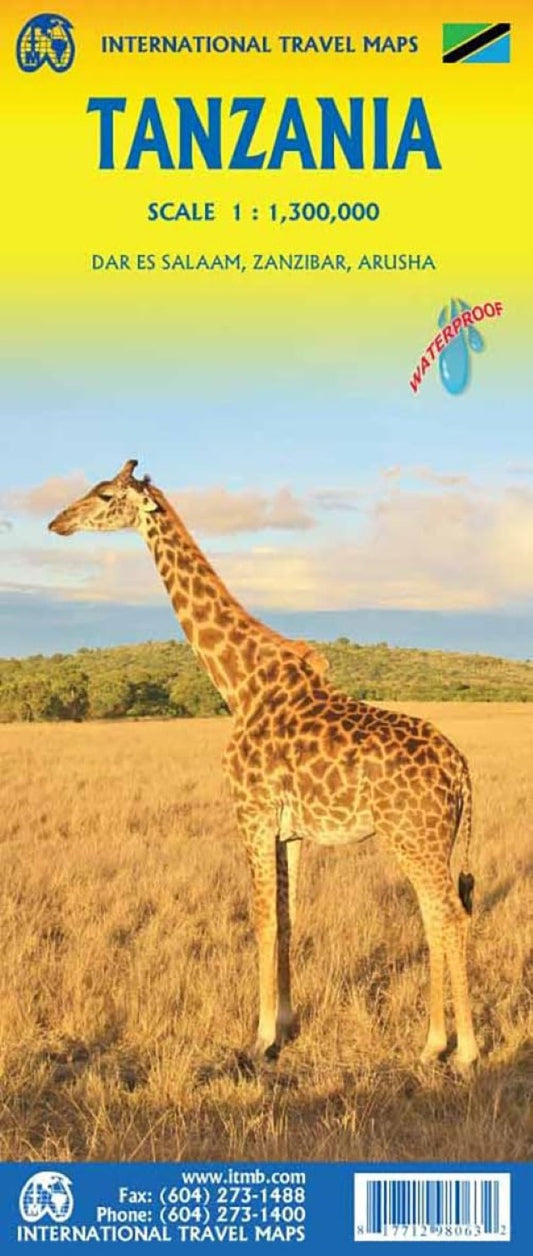 Tanzania Travel Map