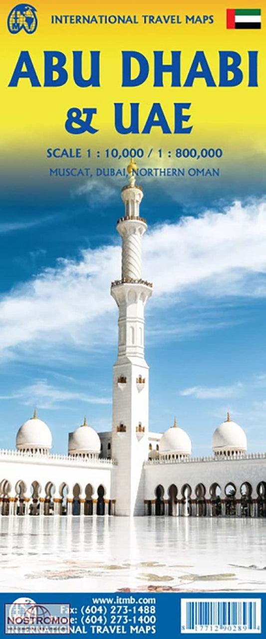Abu Dhabi & UAE Travel Map