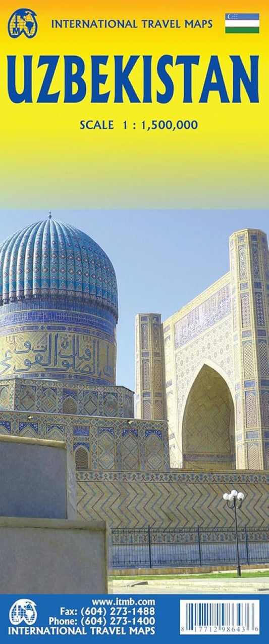 Uzbekistan Travel Map