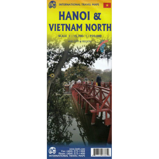 Northern Vietnam and Hanoi Map