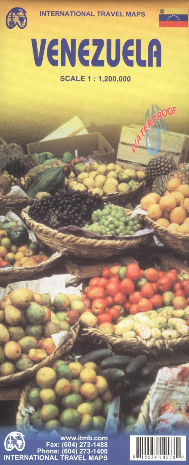 Venezuela Travel Map