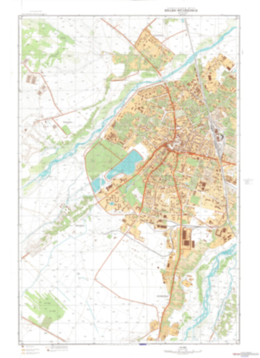 Ivano-Frankovsk 1 (Ukraine) - Soviet Military City Plans